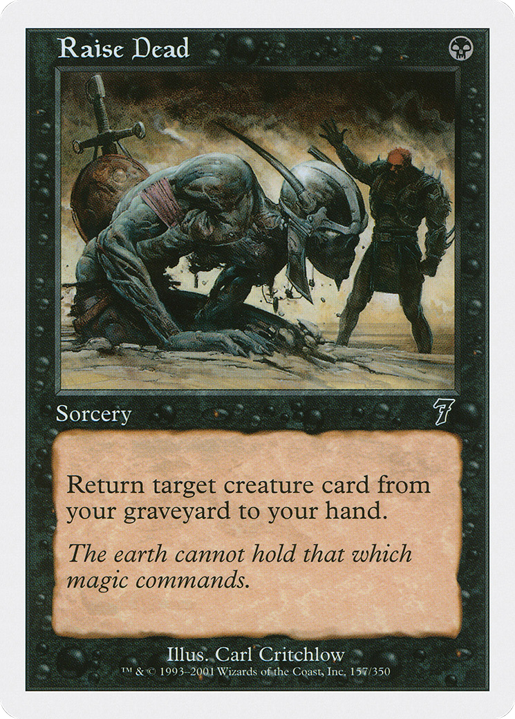 Raise Dead (157) Foil - Seventh Edition