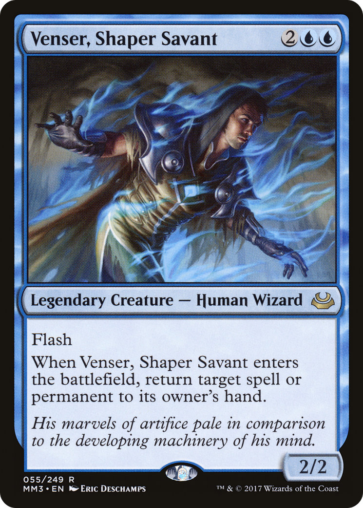 Venser, Shaper Savant (055) - Modern Masters 2017