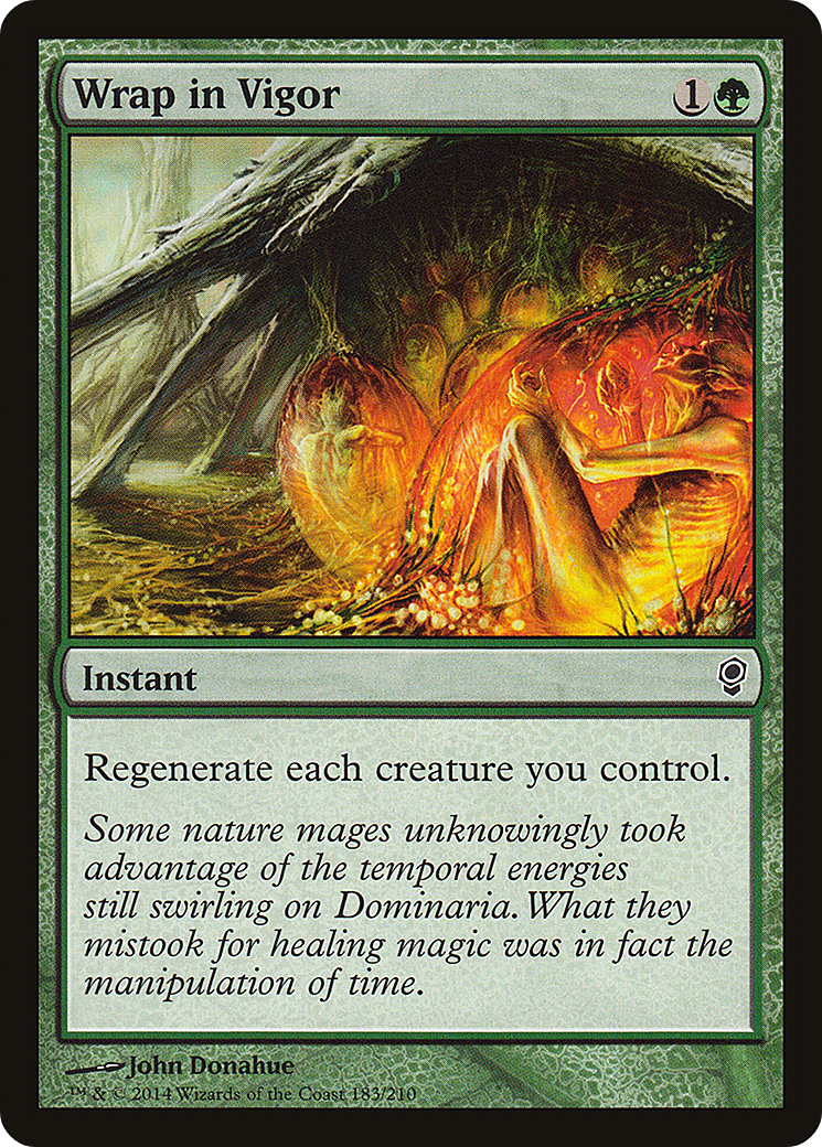 Wrap in Vigor (183) Foil - Conspiracy