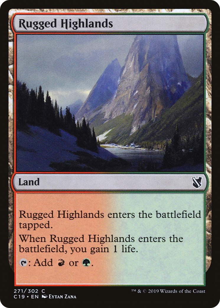 Rugged Highlands (271) - Commander 2019
