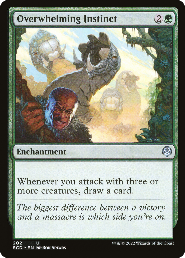 Overwhelming Instinct (202) - Starter Commander Decks