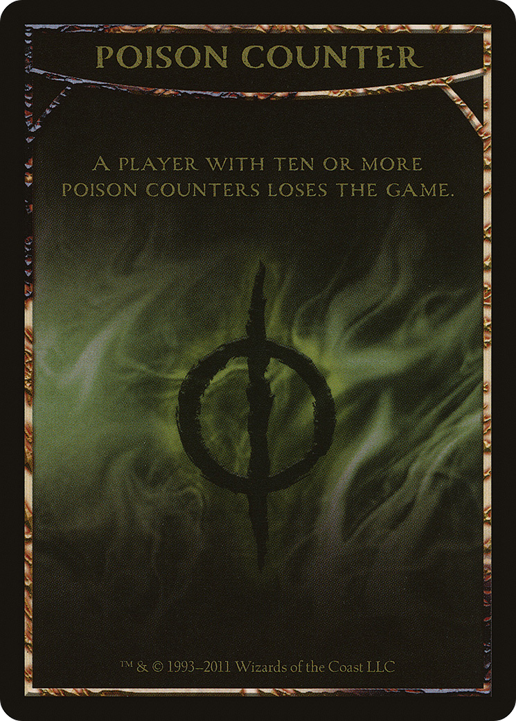 Poison Counter Token - Mirrodin Besieged Tokens