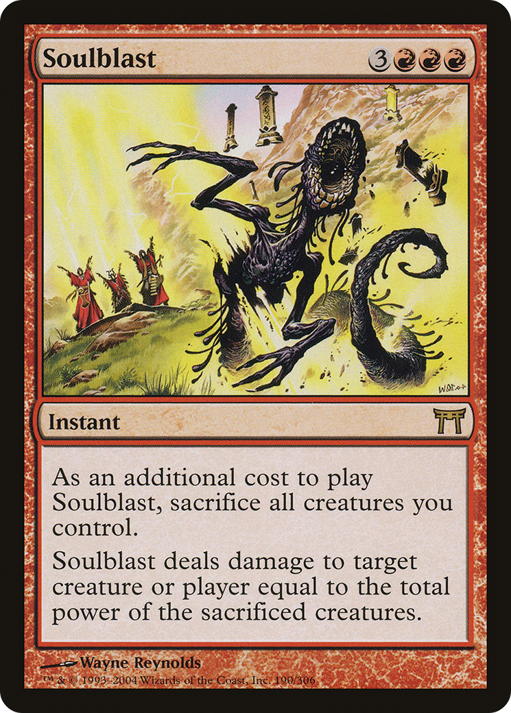 Soulblast (190) - Champions of Kamigawa