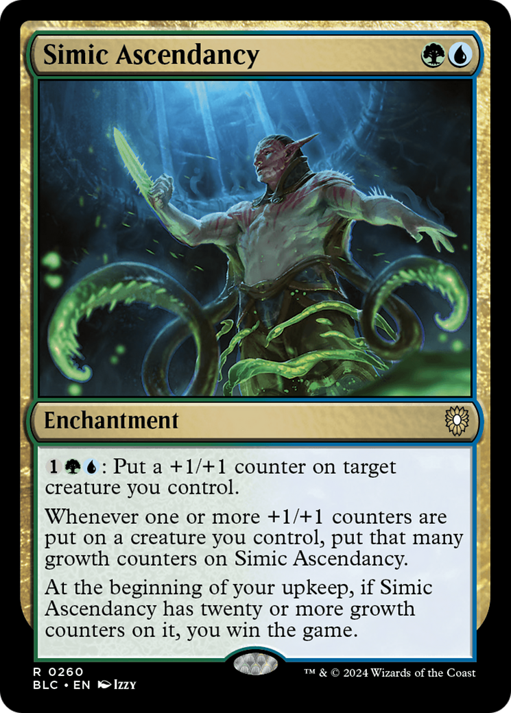 Simic Ascendancy (260) - Bloomburrow Commander