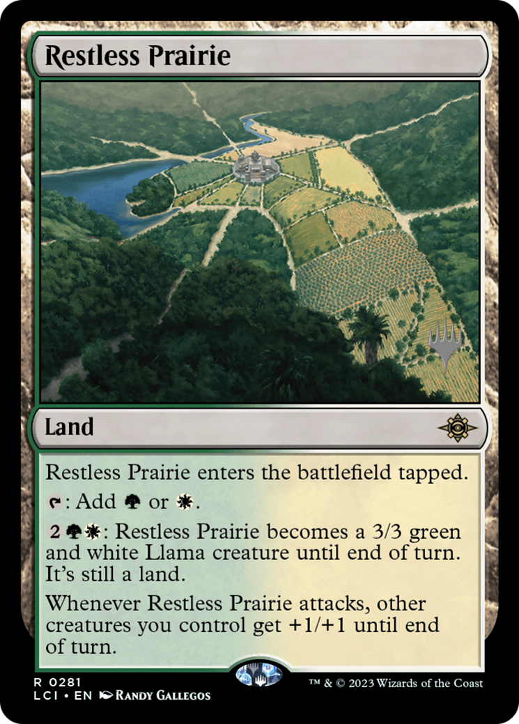 Restless Prairie (281) - The Lost Caverns of Ixalan Promos