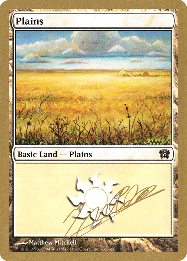 Plains (332) - 2004 Julien Nuijten (8ED) - World Championship Decks 2004