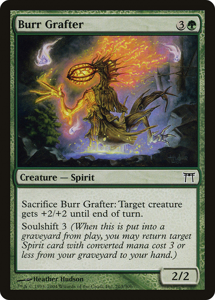 Burr Grafter (203) Foil - Champions of Kamigawa