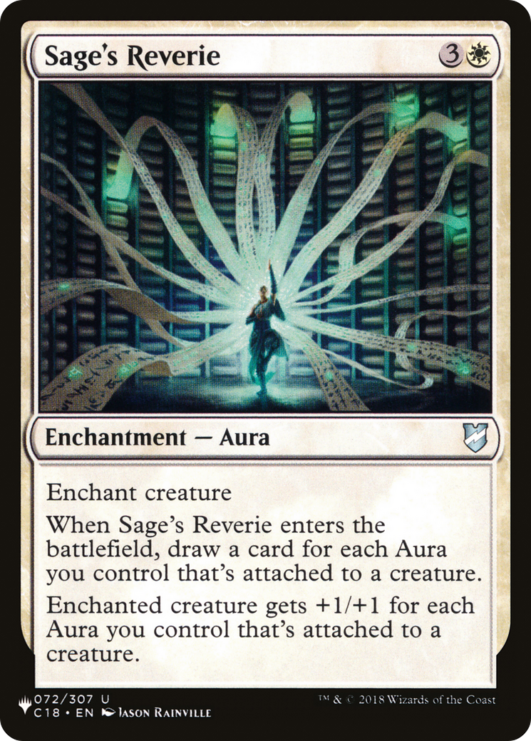 Sage's Reverie (C18-72) - The List