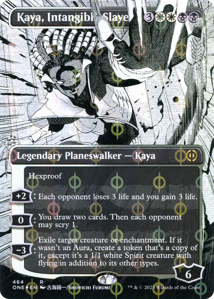 Kaya, Intangible Slayer (Showcase) (464) Foil - Phyrexia: All Will Be One