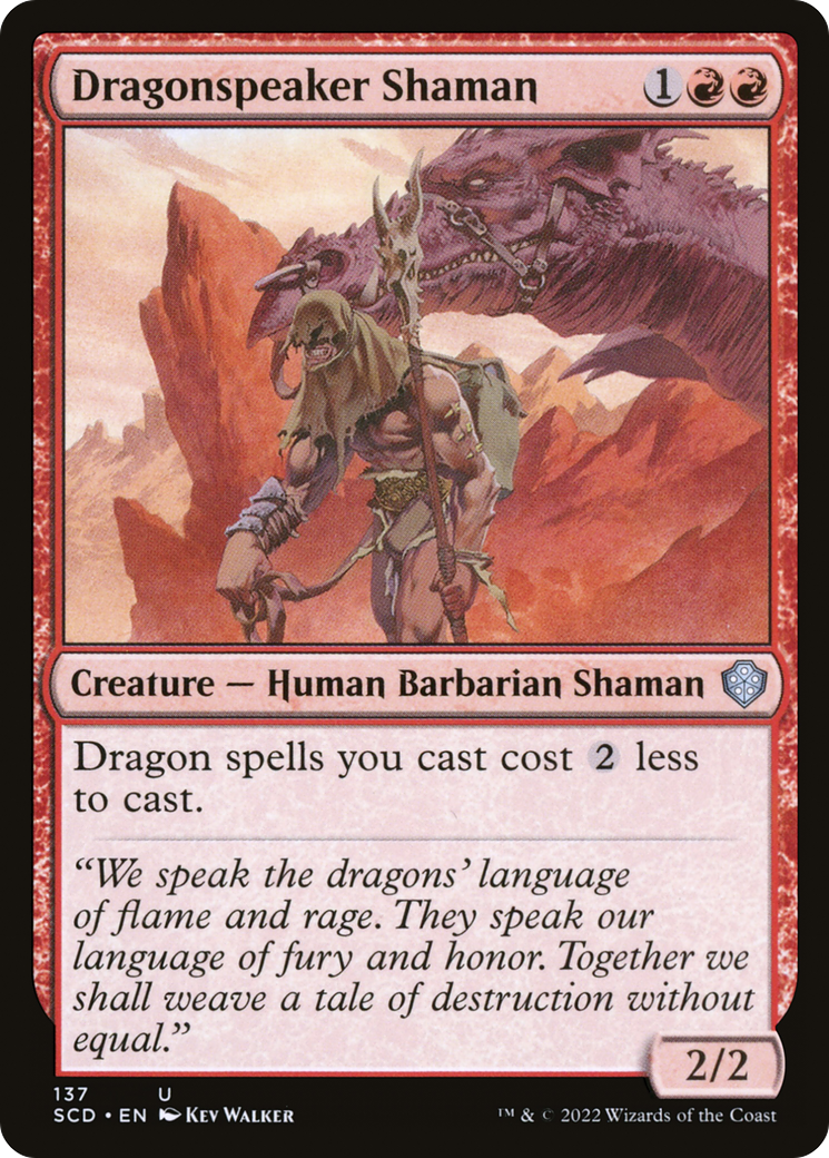 Dragonspeaker Shaman (137) - Starter Commander Decks