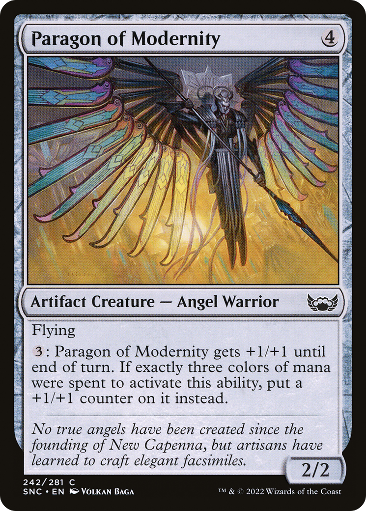 Paragon of Modernity (242) Foil - Streets of New Capenna