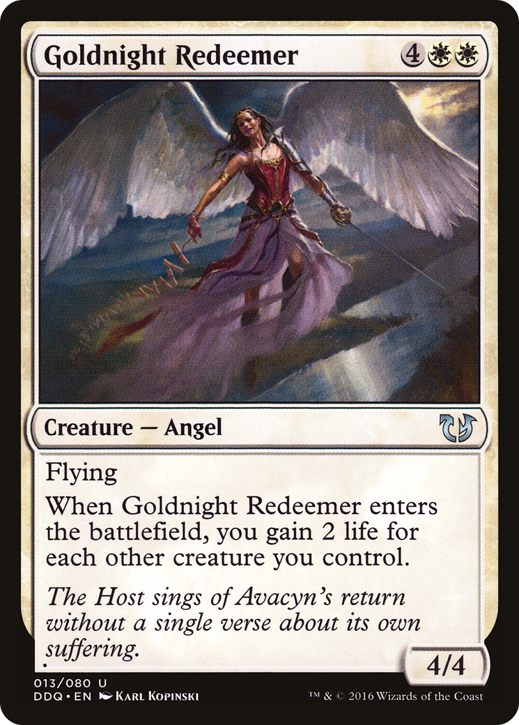 Goldnight Redeemer (013) - Duel Decks: Blessed vs. Cursed