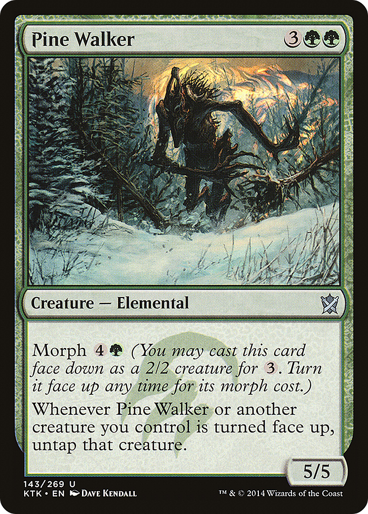 Pine Walker (143) Foil - Khans of Tarkir