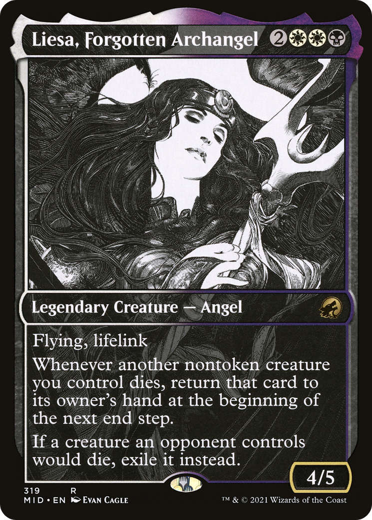 Liesa, Forgotten Archangel (Showcase) (319) - Innistrad: Midnight Hunt