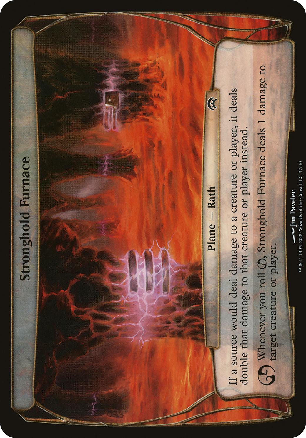 Stronghold Furnace (Planechase) - Planechase Planes