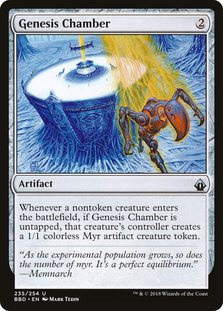 Genesis Chamber (235) Foil - Battlebond