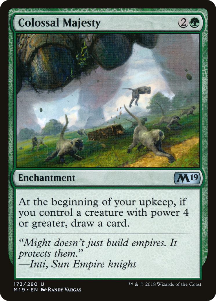 Colossal Majesty (173) - Core Set 2019