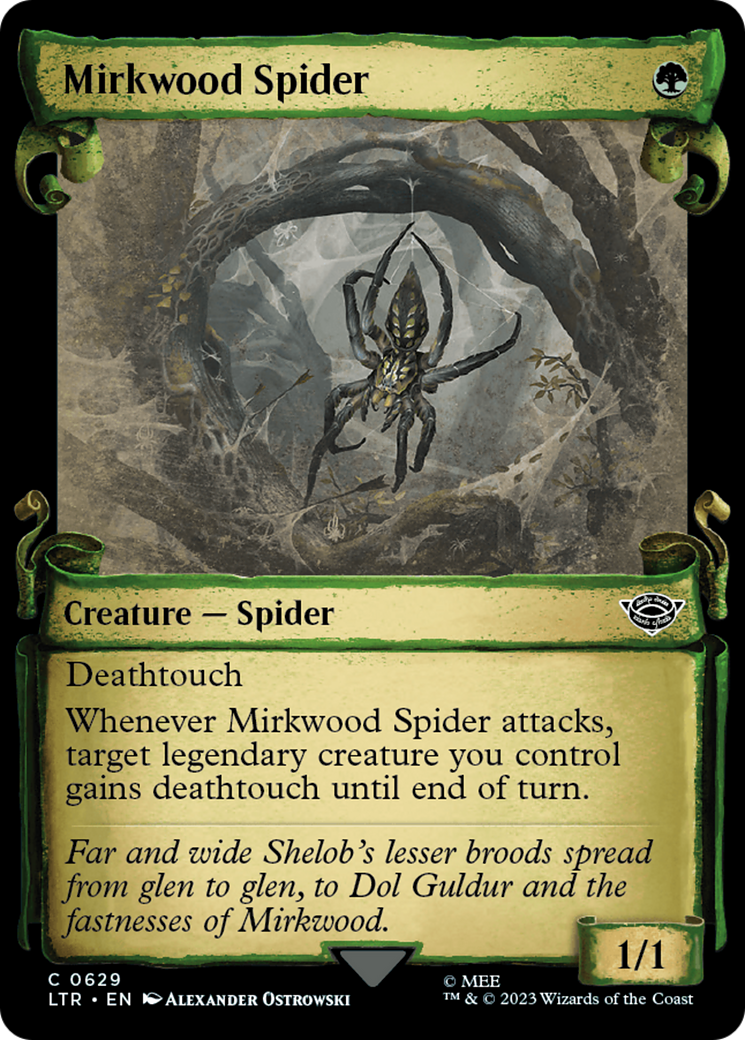 Mirkwood Spider (Showcase) (629) - The Lord of the Rings: Tales of Middle-earth