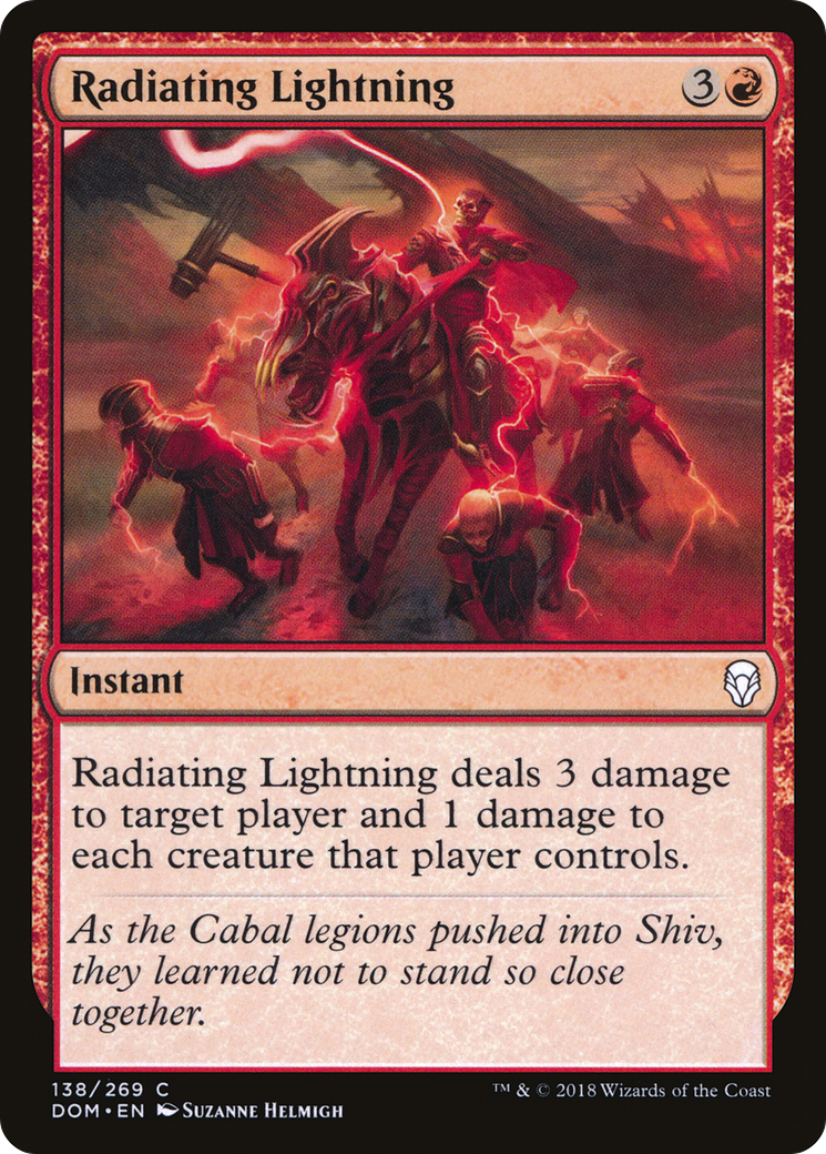 Radiating Lightning (138) - Dominaria