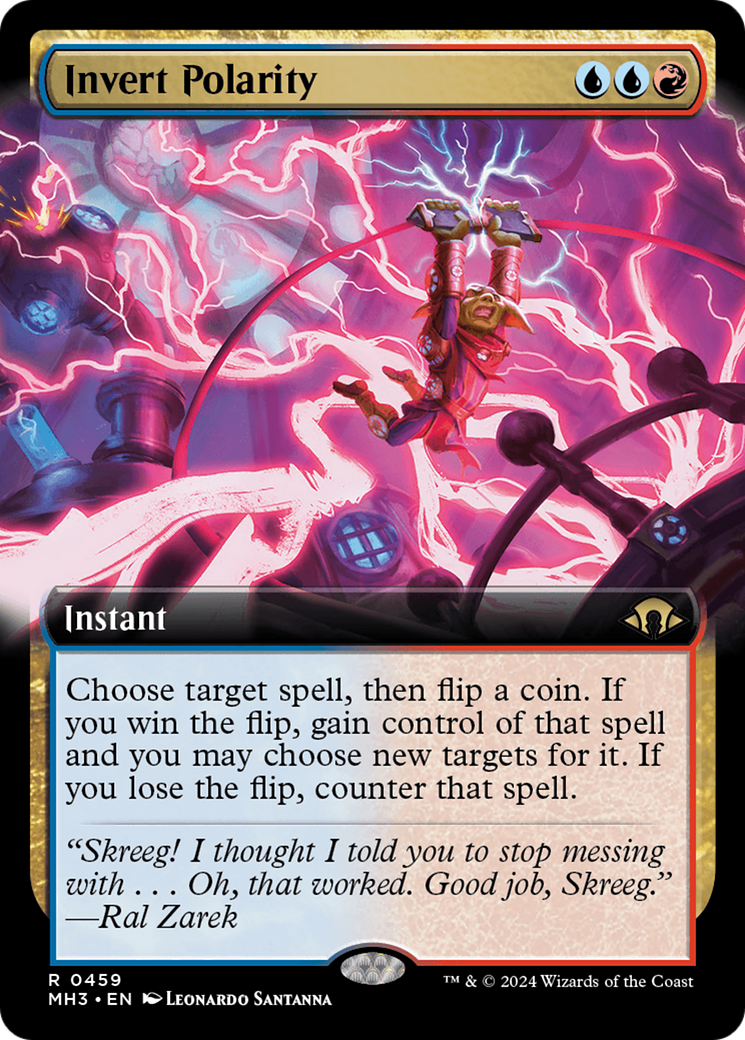 Invert Polarity (Extended Art) (459) Foil - Modern Horizons 3