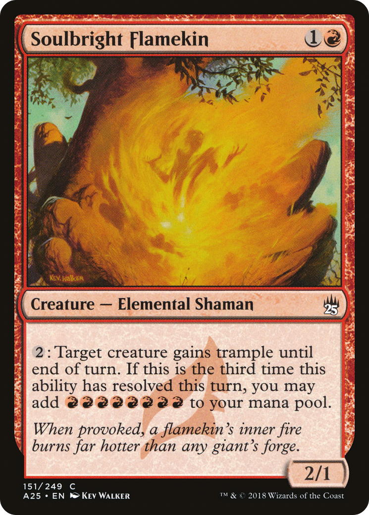 Soulbright Flamekin (151) Foil - Masters 25