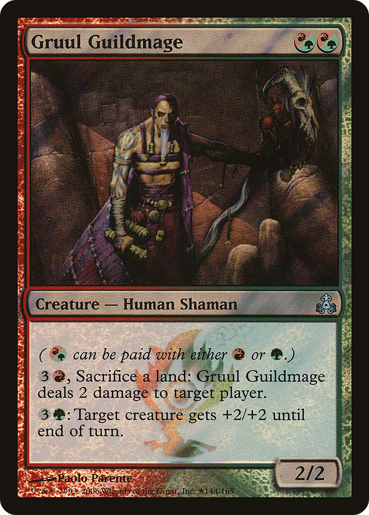 Gruul Guildmage (144★) Foil - Guildpact Promos