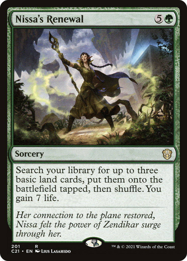 Nissa's Renewal (201) - Commander 2021