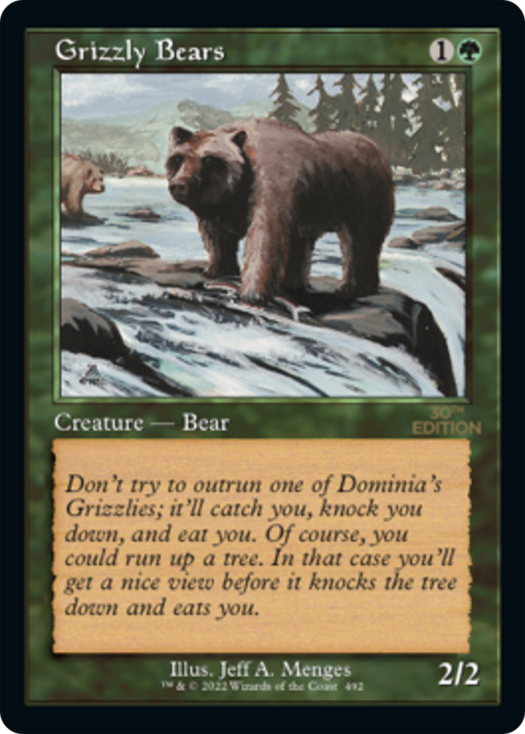 Grizzly Bears (Retro) (492) - 30th Anniversary Edition