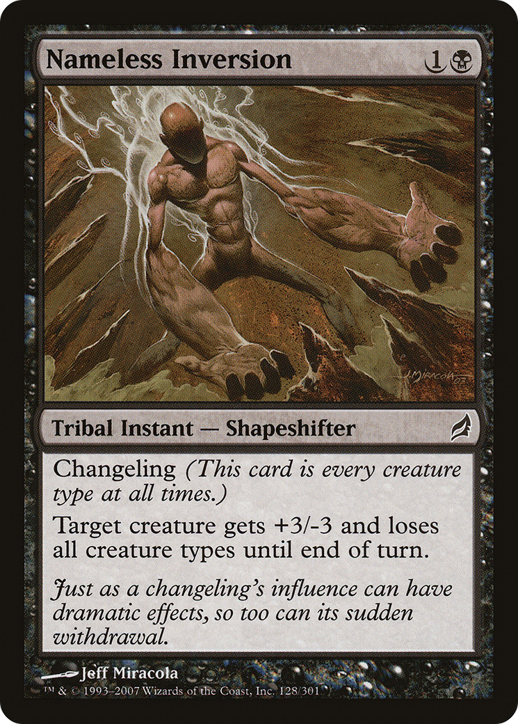 Nameless Inversion (128) Foil - Lorwyn