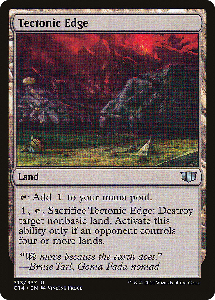 Tectonic Edge (313) - Commander 2014