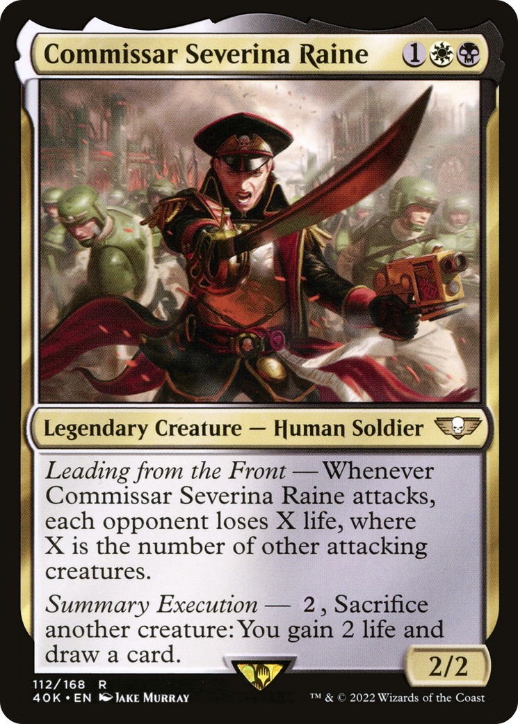 Commissar Severina Raine (112) - Warhammer 40,000 Commander