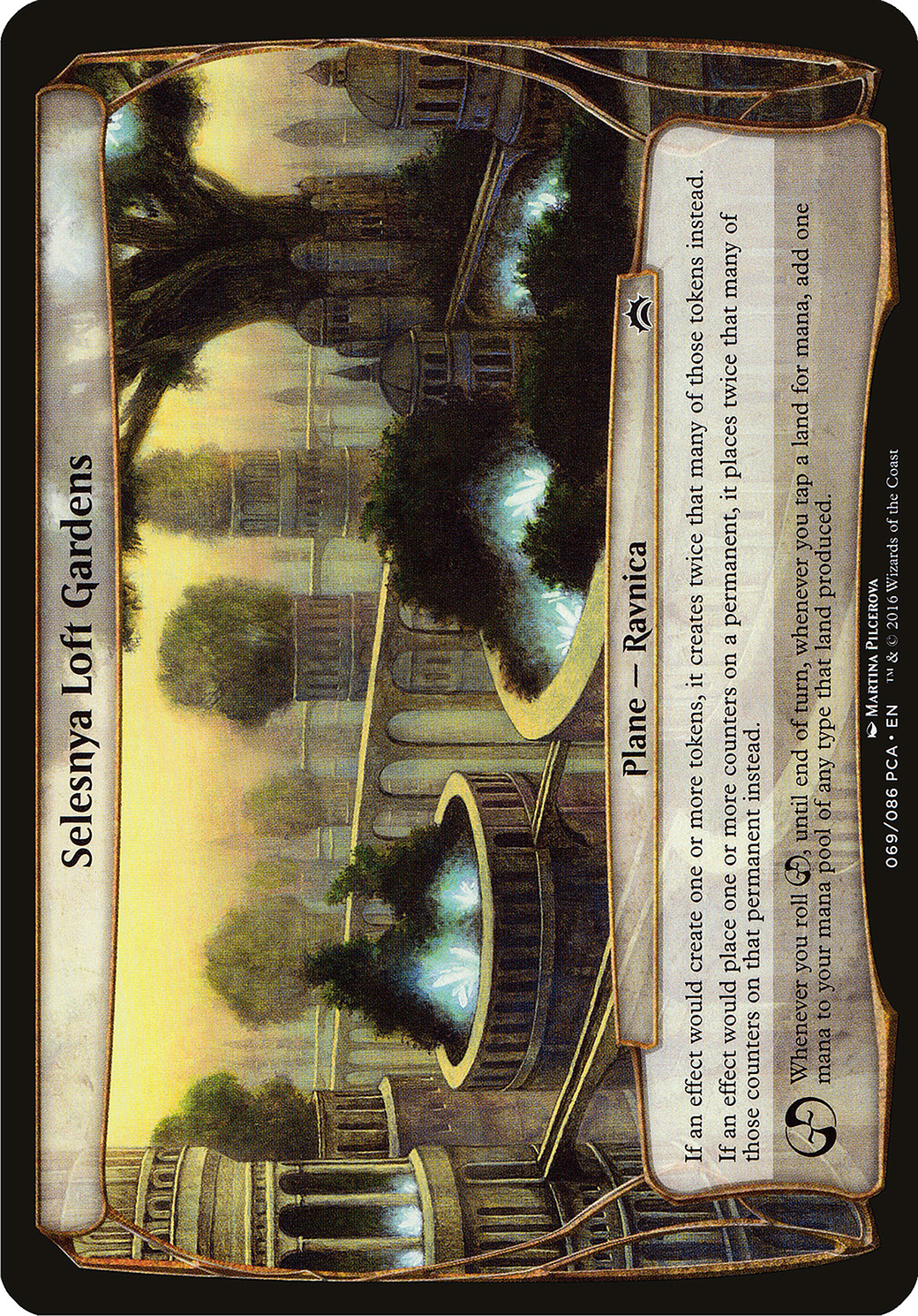Selesnya Loft Gardens (Planechase Anthology) - Planechase Anthology Planes