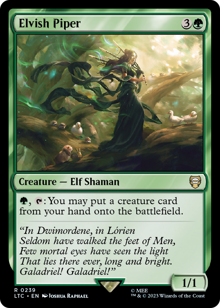 Elvish Piper (239) - Tales of Middle-earth Commander