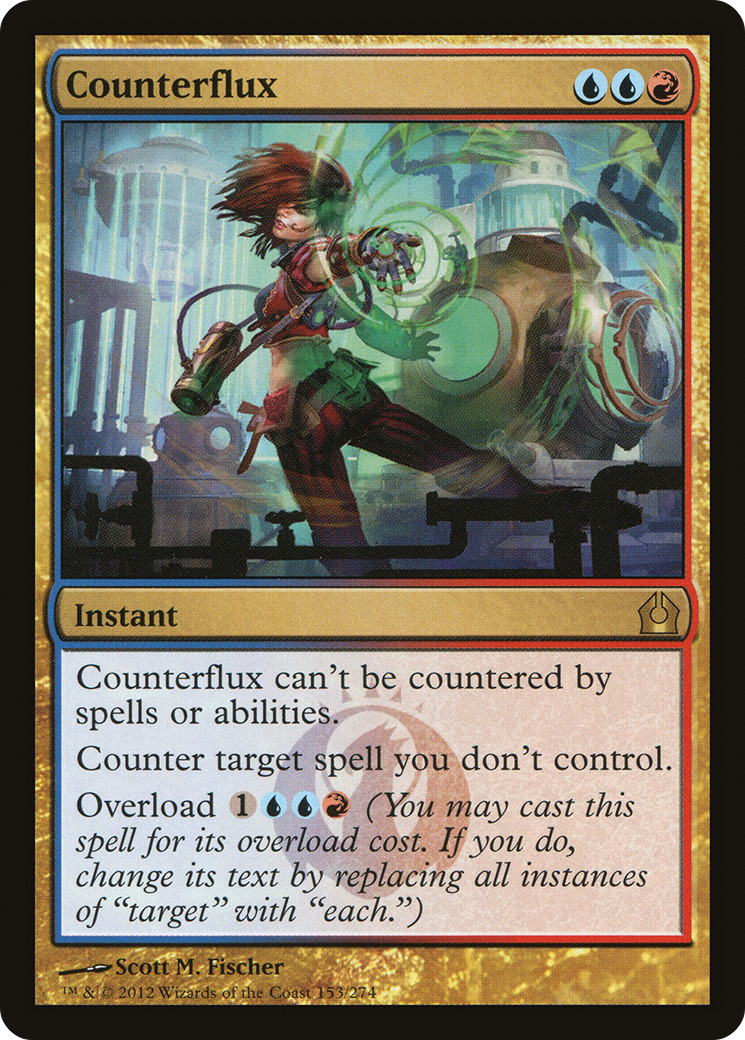 Counterflux (153) Foil - Return to Ravnica