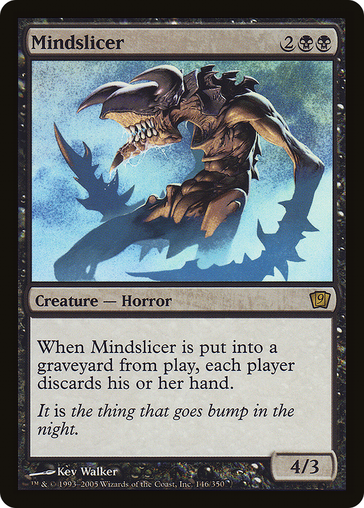 Mindslicer (146) Foil - Ninth Edition