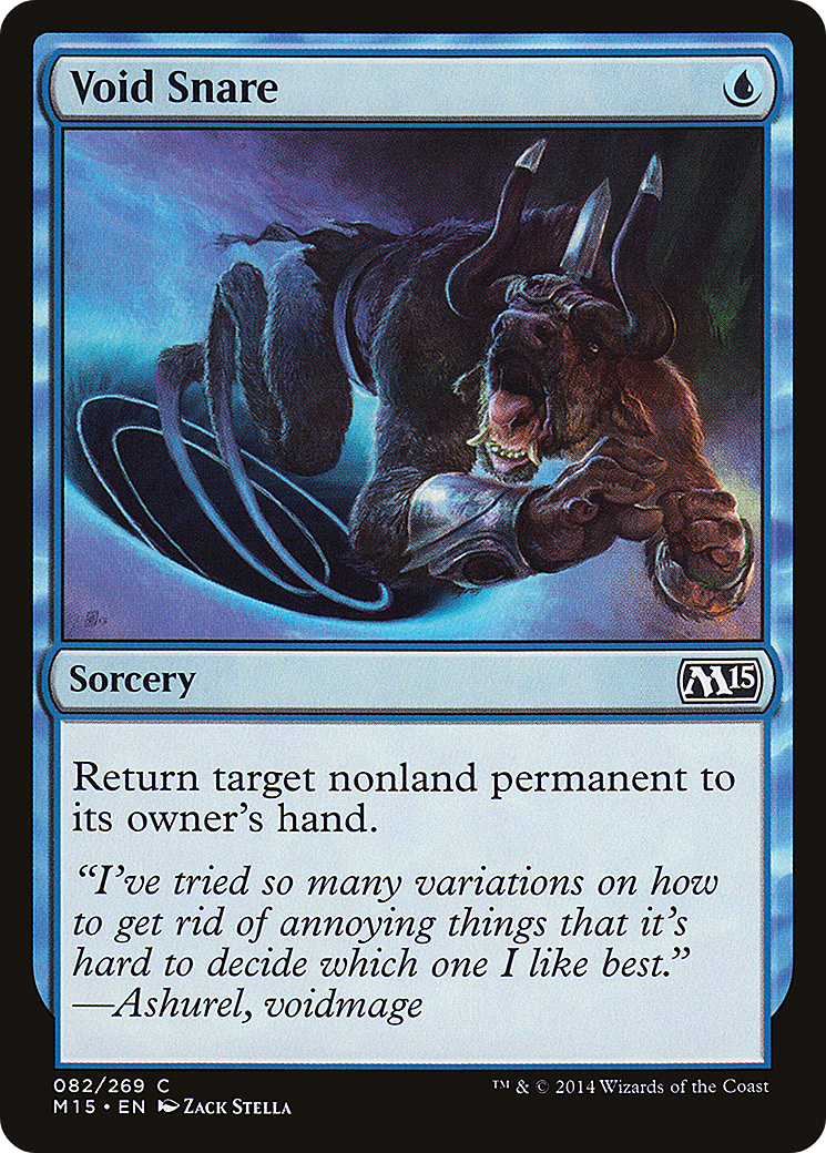 Void Snare (082) Foil - Magic 2015
