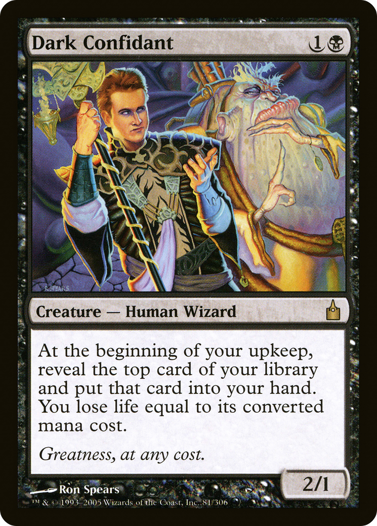 Dark Confidant (081) - Ravnica: City of Guilds
