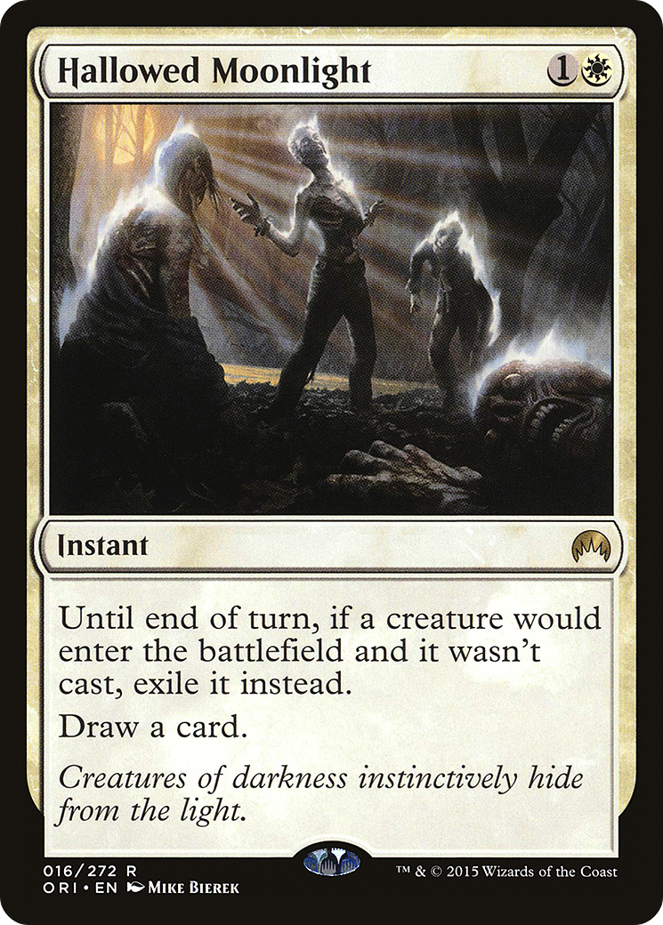 Hallowed Moonlight (016) Foil - Magic Origins