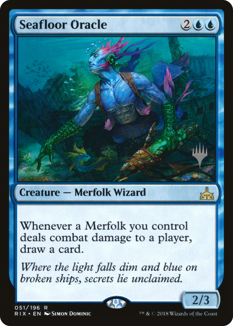 Seafloor Oracle (051) - Rivals of Ixalan Promos