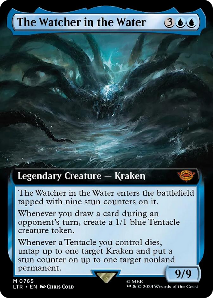 The Watcher in the Water (Extended Art) (Surge Foil) (Extended Art) (765) Foil - The Lord of the Rings: Tales of Middle-earth