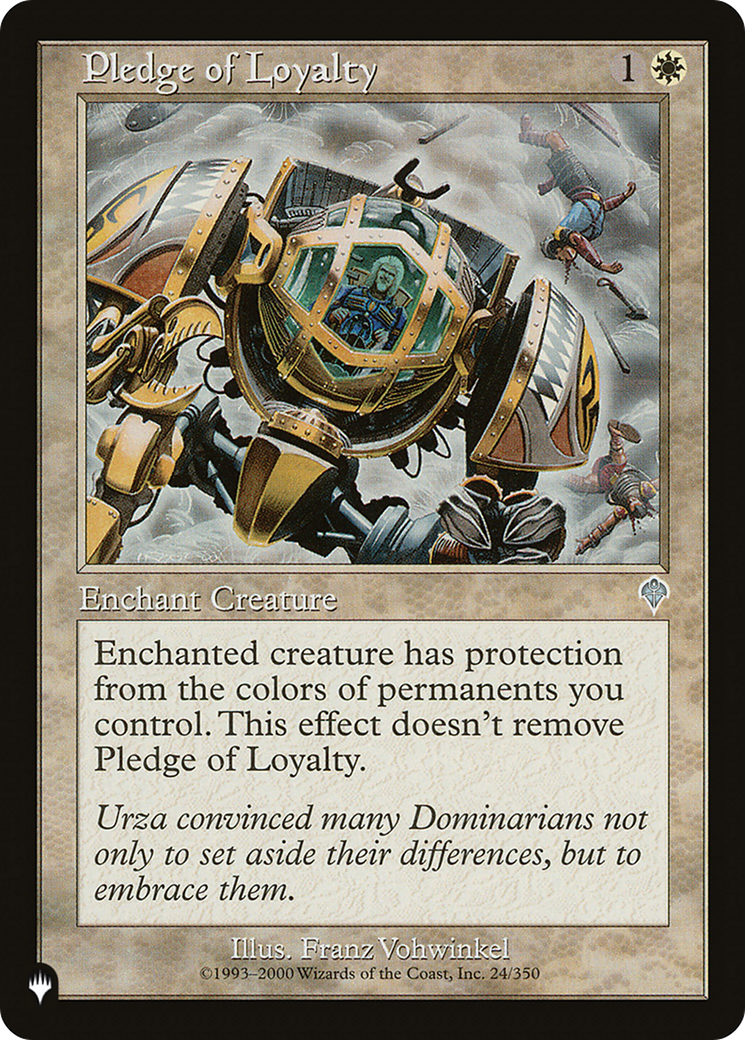 Pledge of Loyalty (Retro) (INV-24) - The List