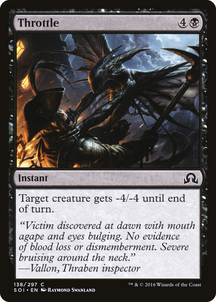Throttle (138) Foil - Shadows over Innistrad