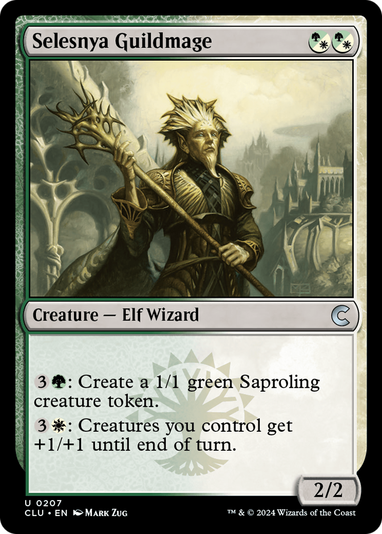 Selesnya Guildmage (207) - Ravnica: Clue Edition