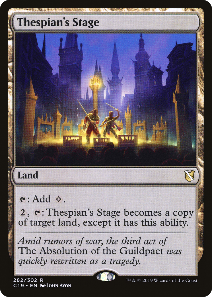Thespian's Stage (282) - Commander 2019