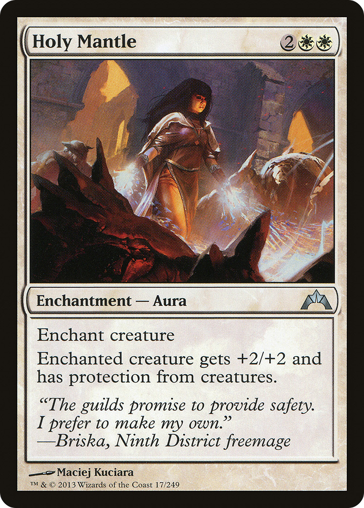 Holy Mantle (017) Foil - Gatecrash