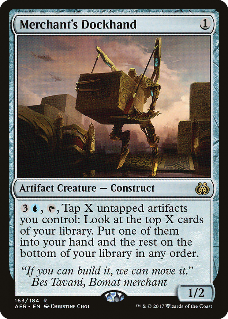 Merchant's Dockhand (163) Foil - Aether Revolt