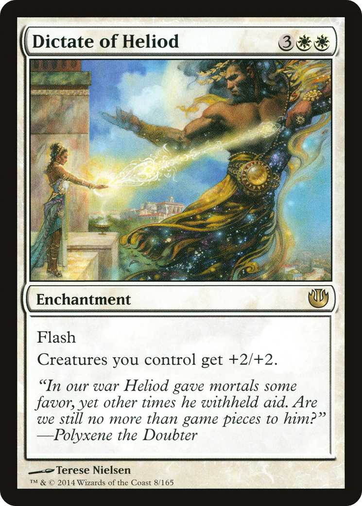 Dictate of Heliod (008) Foil - Journey into Nyx