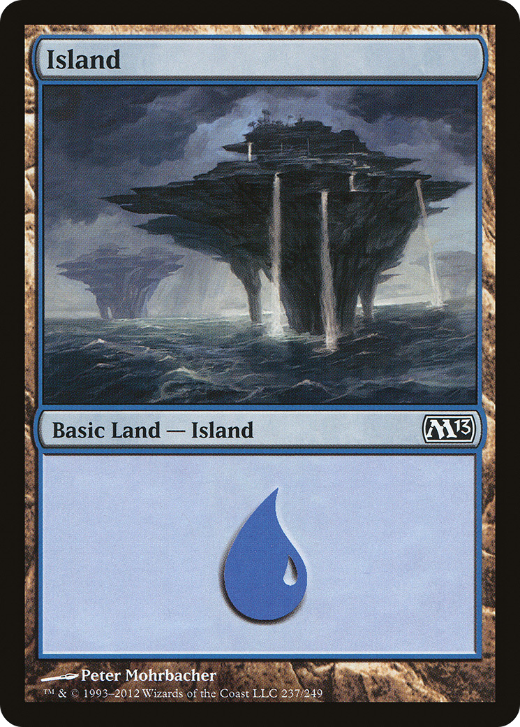 Island (237) Foil - Magic 2013