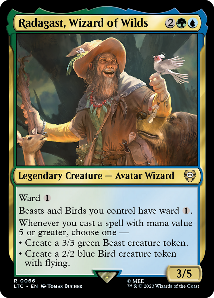 Radagast, Wizard of Wilds (066) - Tales of Middle-earth Commander