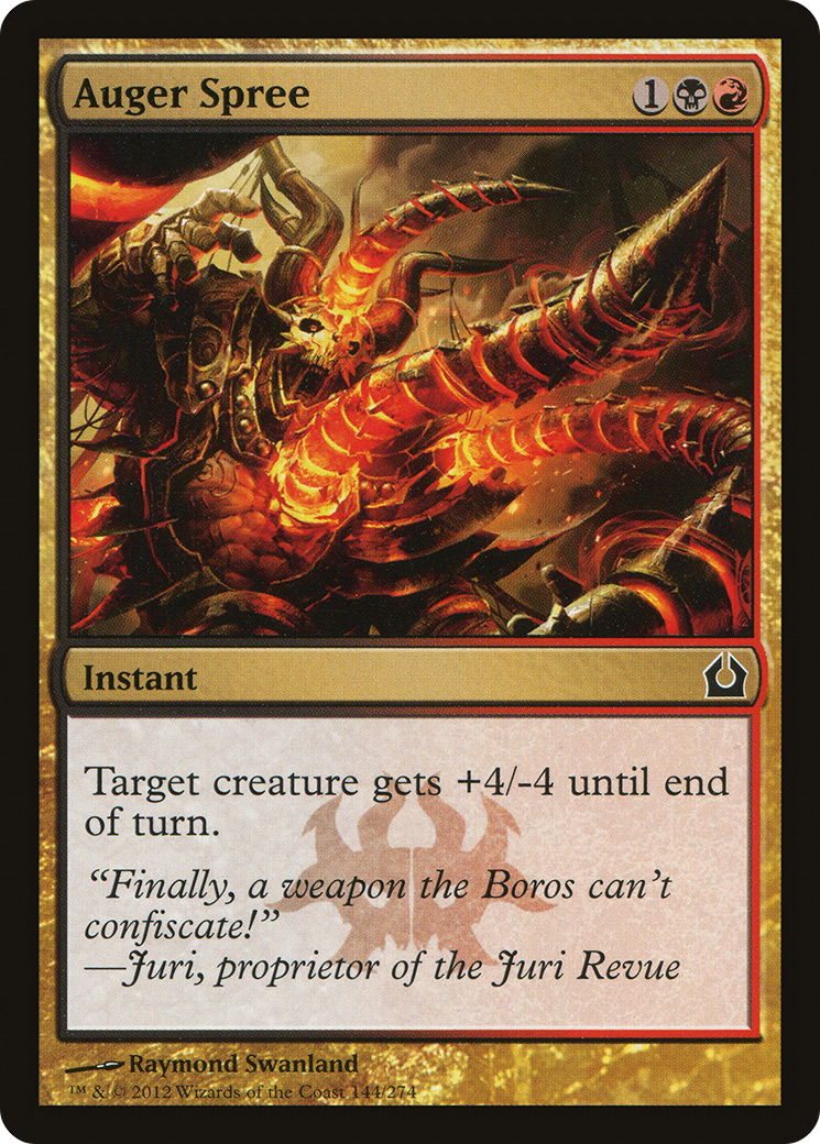 Auger Spree (144) - Return to Ravnica